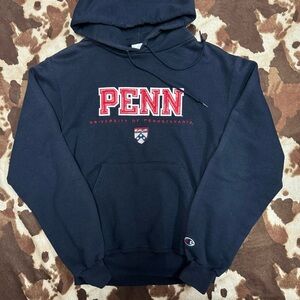 Champion Dark Blue Penn Hoodie